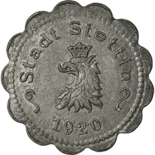 Moneta, Germania, Ersatzgeld, Stettin, 50 Pfennig, 1920, SPL-, Zinco