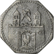 Coin, Germany, Kleingeldersatz, Suhl, 5 Pfennig, AU(50-53), Zinc