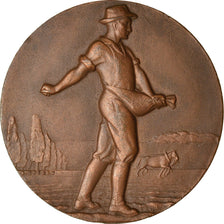 France, Medal, Agriculture, Le Semeur, Cochet, MS(63), Bronze