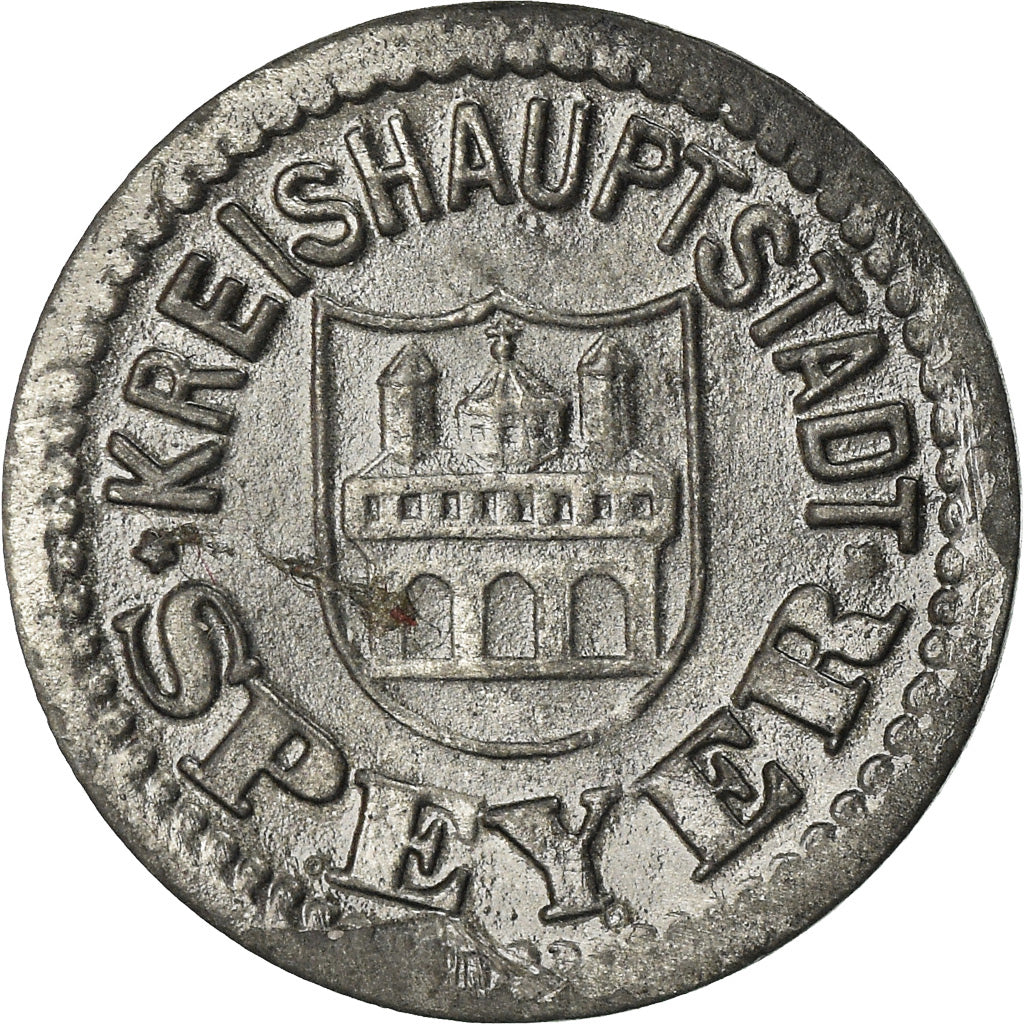 Moneta, Germania, Kriegsnotgeld, Speyer, 5 Pfennig, 1917, SPL-, Zinco