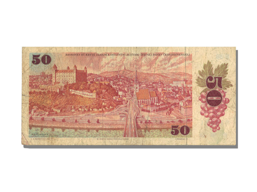 Czechoslovakia, 50 Korun, 1987, EF(40-45), F36