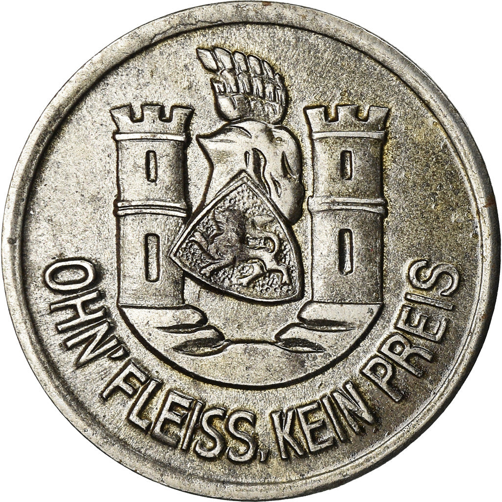 Coin, Germany, Notgeld, Spremberg, 10 Pfennig, 1921, AU(55-58), Iron
