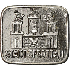 Moneta, Germania, Kriegsgeld, Sprottau, 10 Pfennig, 1918, BB+, Ferro