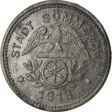 Coin, Germany, Kleingeldersatzmarke, Söemmerda, 50 Pfennig, EF(40-45), Zinc