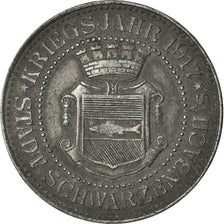 Coin, Germany, Kleingeldersatzmarke, Schwarzenbach, 10 Pfennig, 1917, EF(40-45)