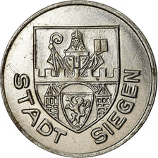 Coin, Germany, Kriegsgeld, Siegen, 5 Pfennig, 1918, MS(63), Iron
