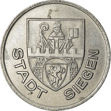 Coin, Germany, Kriegsgeld, Siegen, 10 Pfennig, 1918, AU(55-58), Iron