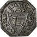 Coin, Germany, Kriegsgeld, Sigmaringen, 10 Pfennig, 1918, AU(50-53), Iron