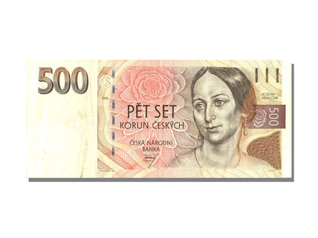 Czech Republic, 500 Korun, 1993, AU(55-58), A26