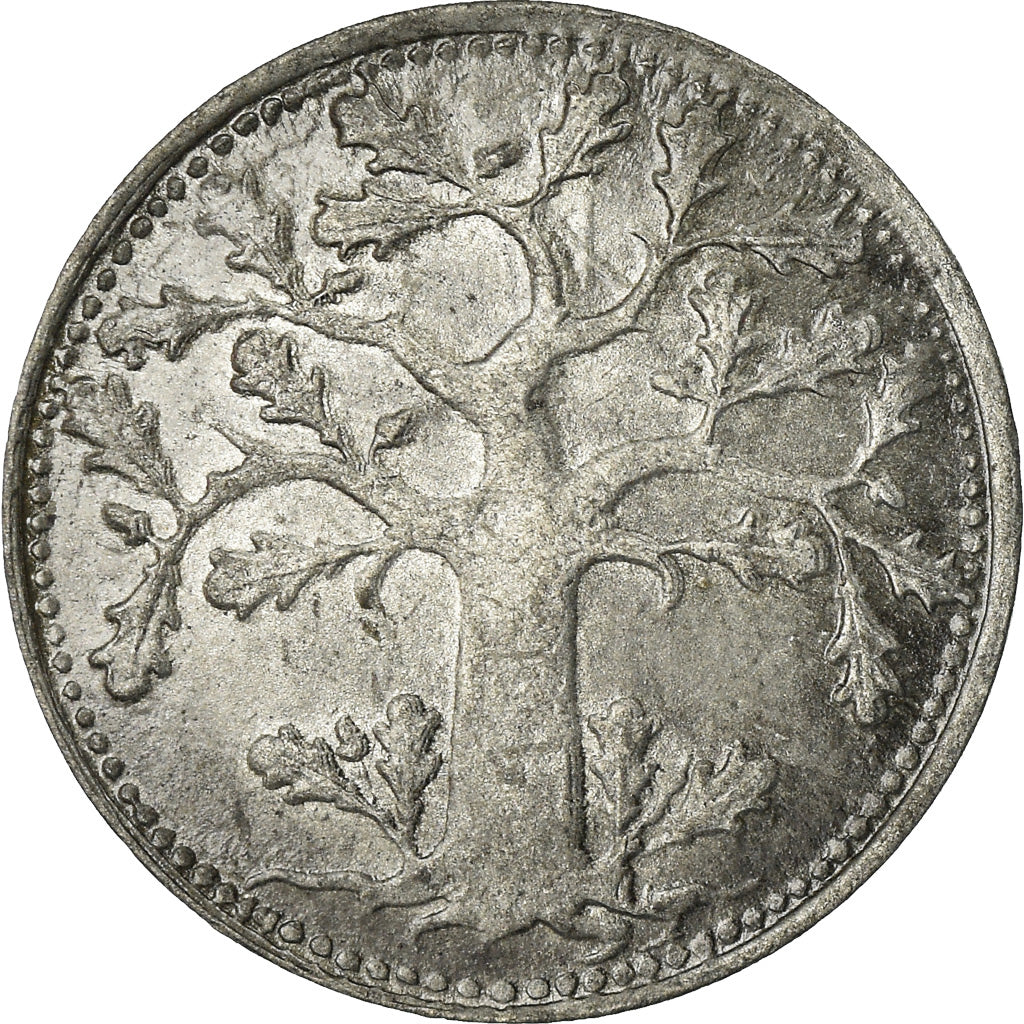 Coin, Germany, Notgeld, Offenbach am Main, 5 Pfennig, 1917, EF(40-45), Zinc