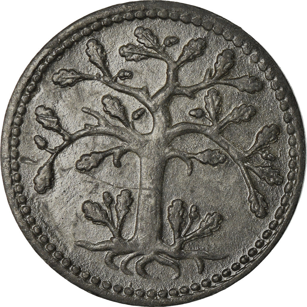 Coin, Germany, Notgeld, Offenbach am Main, 10 Pfennig, 1917, AU(50-53), Zinc