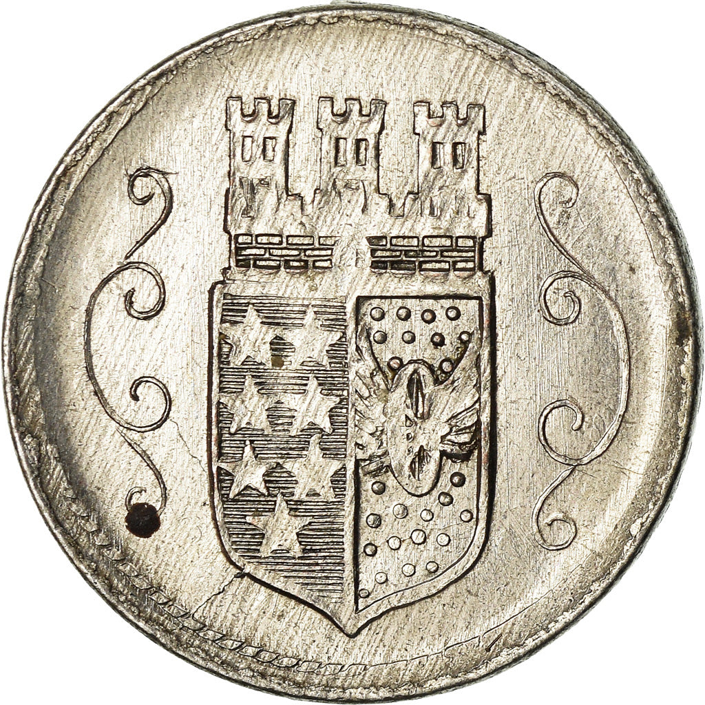 Coin, Germany, Notgeld, Ohligs, 5 Pfennig, 1920, AU(50-53), Iron