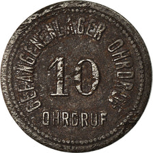 Coin, Germany, Kriegsgefangenengeld, Ohrdruf, 10 Pfennig, EF(40-45), Iron