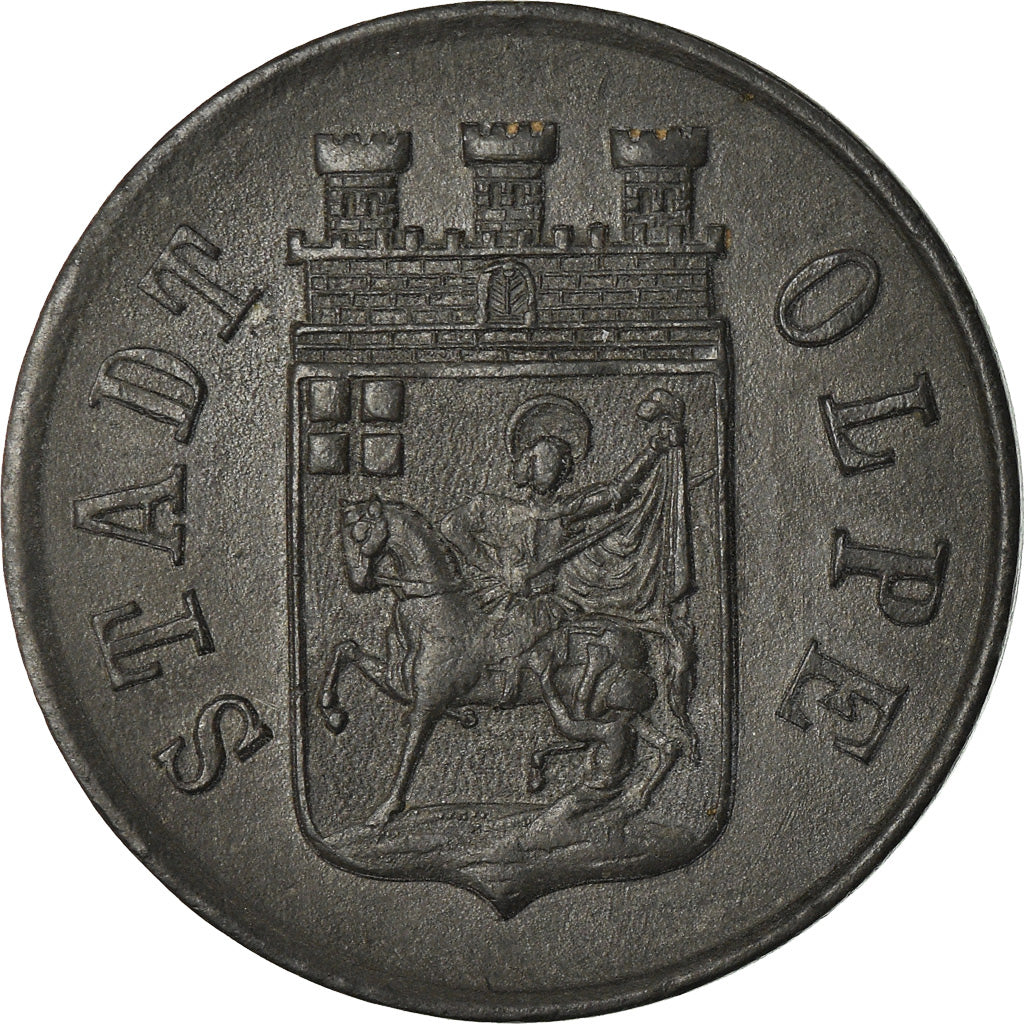 Coin, Germany, Notgeld, Olpe, 10 Pfennig, 1920, AU(55-58), Zinc