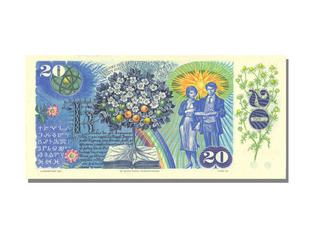 Slovacchia, 20 Korun, 1988, FDS