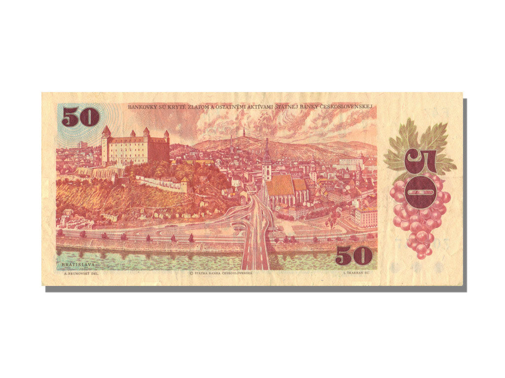 Slovakia, 50 Korun, 1987, AU(55-58)