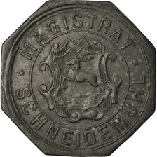 Coin, Germany, Kleingeldersatzmarke, Schneidemühl, 10 Pfennig, 1916, AU(50-53)
