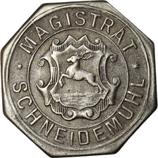 Münze, Deutschland, Kleingeldersatzmarke, Schneidemühl, 10 Pfennig, 1916, SS+