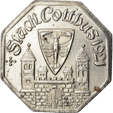 Coin, Germany, Notgeld, Coburg, 10 Pfennig, 1921, MS(60-62), Iron