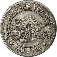 Coin, Germany, 1000 jährige Vehm-Eiche, Lembeck, 5 Pfennig, 1919, AU(50-53)