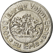 Coin, Germany, 1000 jährige Vehm-Eiche, Lembeck, 10 Pfennig, 1919, AU(55-58)
