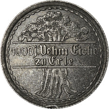 Coin, Germany, 1000 jährige Vehm-Eiche, Lembeck, 50 Pfennig, 1920, AU(50-53)