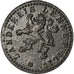 Moneta, Germania, Landkreis, Lennep, 10 Pfennig, 1917, BB, Zinco