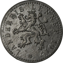 Coin, Germany, Landkreis, Lennep, 50 Pfennig, 1917, EF(40-45), Zinc