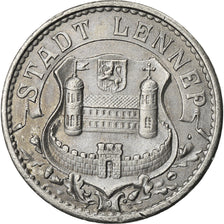 Monnaie, Allemagne, Notgeld, Lennep, 10 Pfennig, 1920, SUP, Aluminium