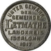 Moneda, Alemania, Kriegsgeld, Letmathe, 50 Pfennig, 1917, MBC, Cinc