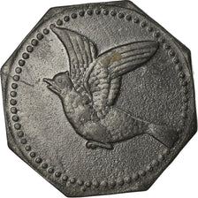 Moneta, Germania, Kriegsgeld, Lörrach, 5 Pfennig, 1917, BB+, Zinco