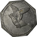 Moneta, Germania, Kriegsgeld, Lörrach, 5 Pfennig, 1917, BB+, Zinco