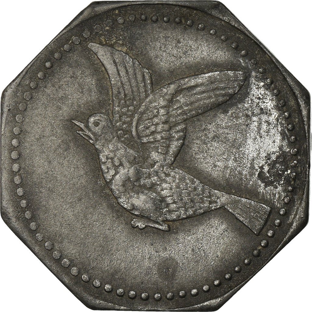 Coin, Germany, Kriegsgeld, Lörrach, 10 Pfennig, 1917, EF(40-45), Zinc