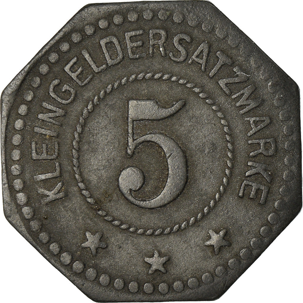Coin, Germany, Kleingeldersatzmarke, Ludwigshafen am Rhein, 5 Pfennig