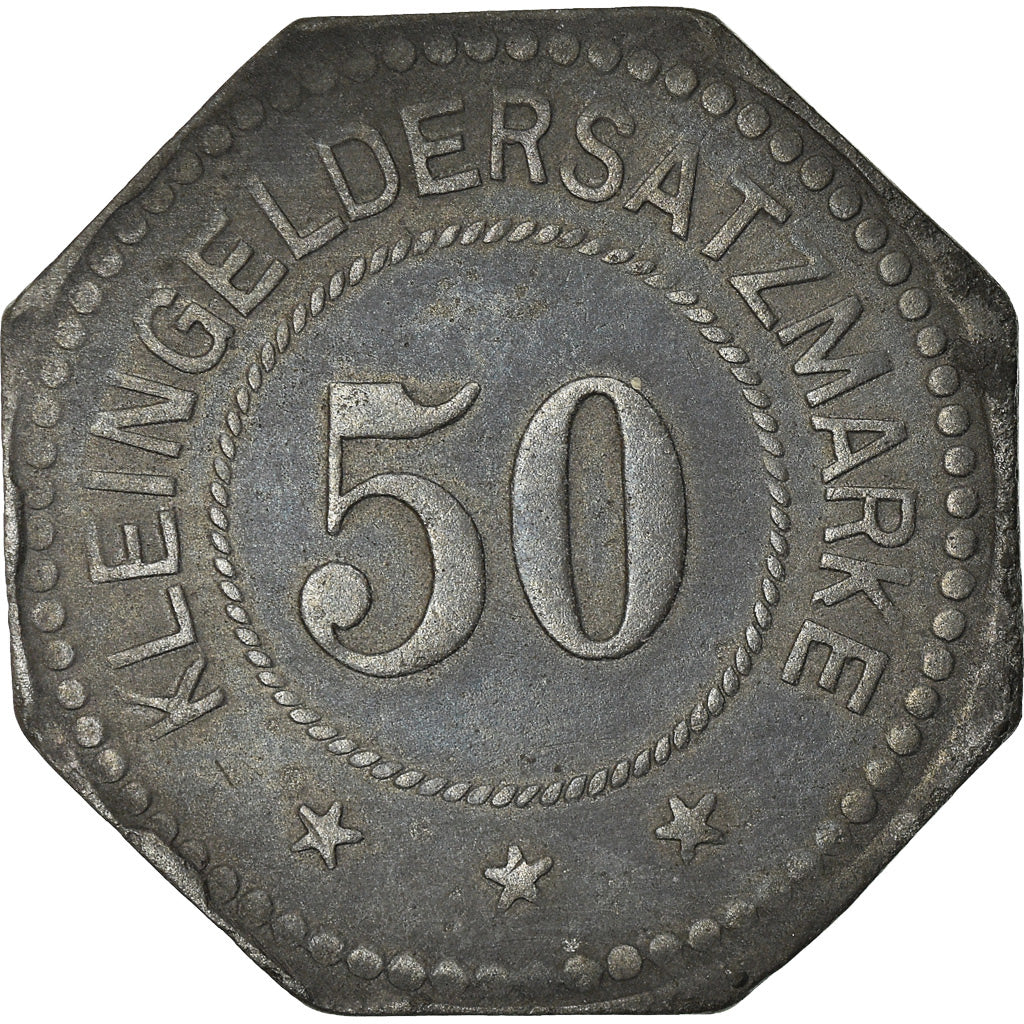Coin, Germany, Kleingeldersatzmarke, Ludwigshafen am Rhein, 50 Pfennig