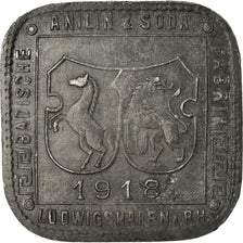 Munten, Duitsland, Ersatzgeld, Ludwigshafen am Rhein, 50 Pfennig, 1918, ZF, Zinc