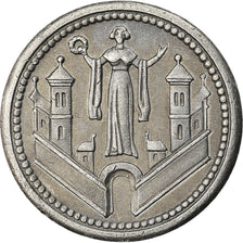 Moneta, Germania, Notgeld, Magdeburg, 10 Pfennig, 1921, BB+, Alluminio