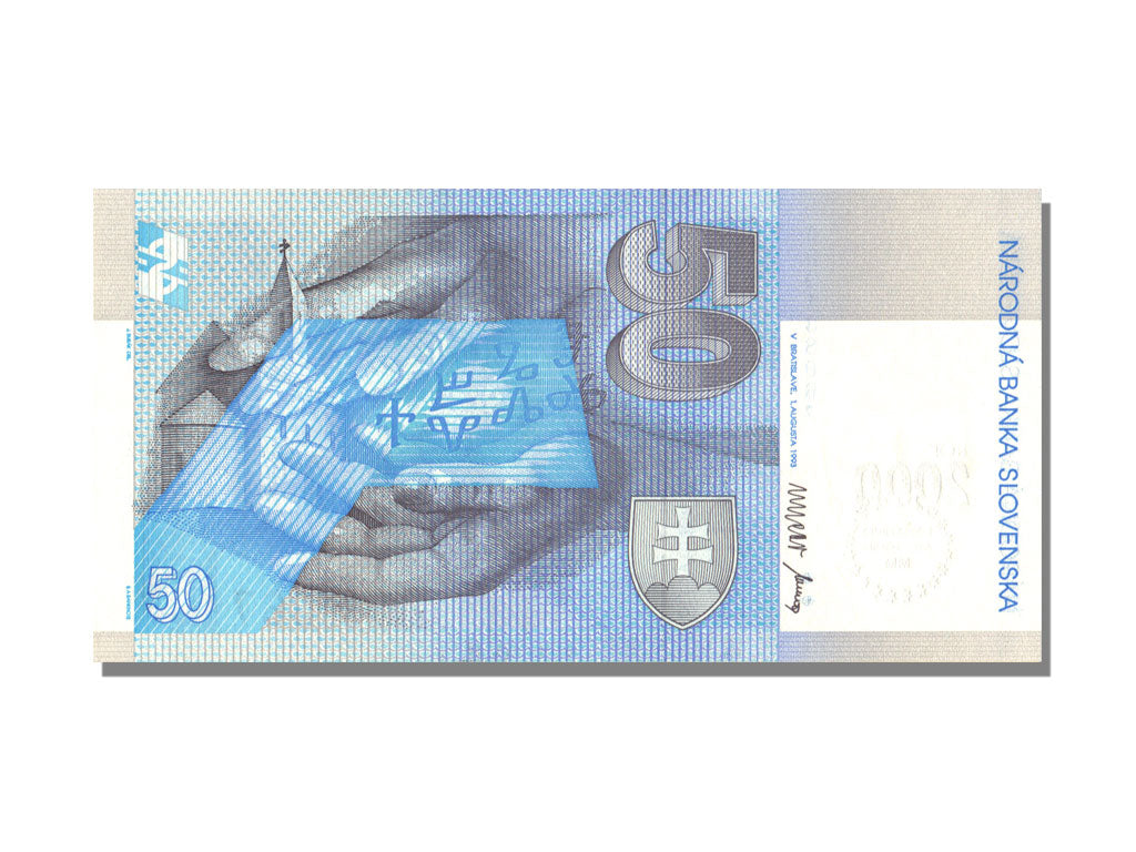Slovakia, 50 Korun, 1993, KM #35, 1993-08-01, UNC(65-70), A