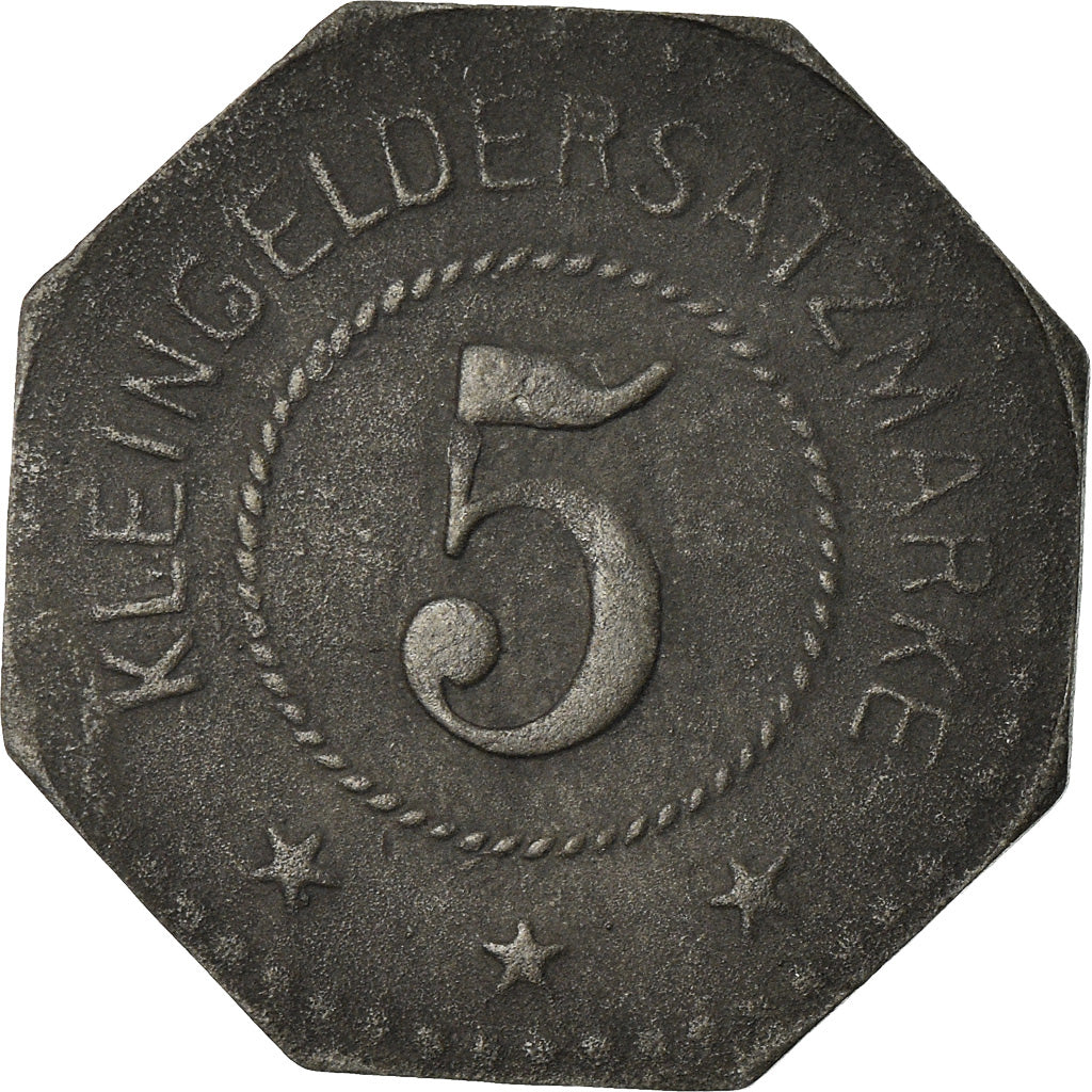 Münze, Deutschland, Kleingeldersatzmarke, Neustadt an der Haardt, 5 Pfennig