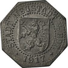 Moneta, Germania, Kleingeldersatzmarke, Neustadt an der Haardt, 10 Pfennig