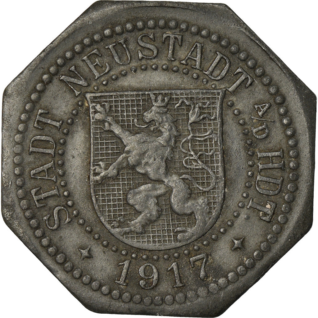 Münze, Deutschland, Kleingeldersatzmarke, Neustadt an der Haardt, 20 Pfennig