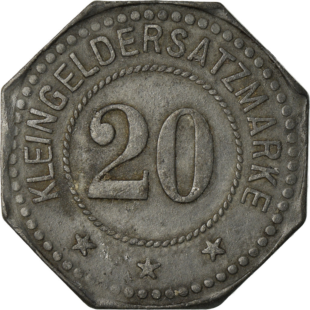 Münze, Deutschland, Kleingeldersatzmarke, Neustadt an der Haardt, 20 Pfennig