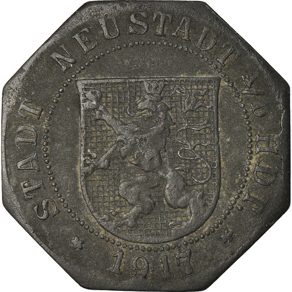 Münze, Deutschland, Kleingeldersatzmarke, Neustadt an der Haardt, 5 Pfennig