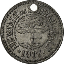 Moneta, Germania, Notgeld, Neustadt im Schwarzwald, 10 Pfennig, 1917, BB+, Zinco