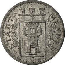 Münze, Deutschland, Kriegsgeld, Menden, 10 Pfennig, 1917, SS+, Zinc