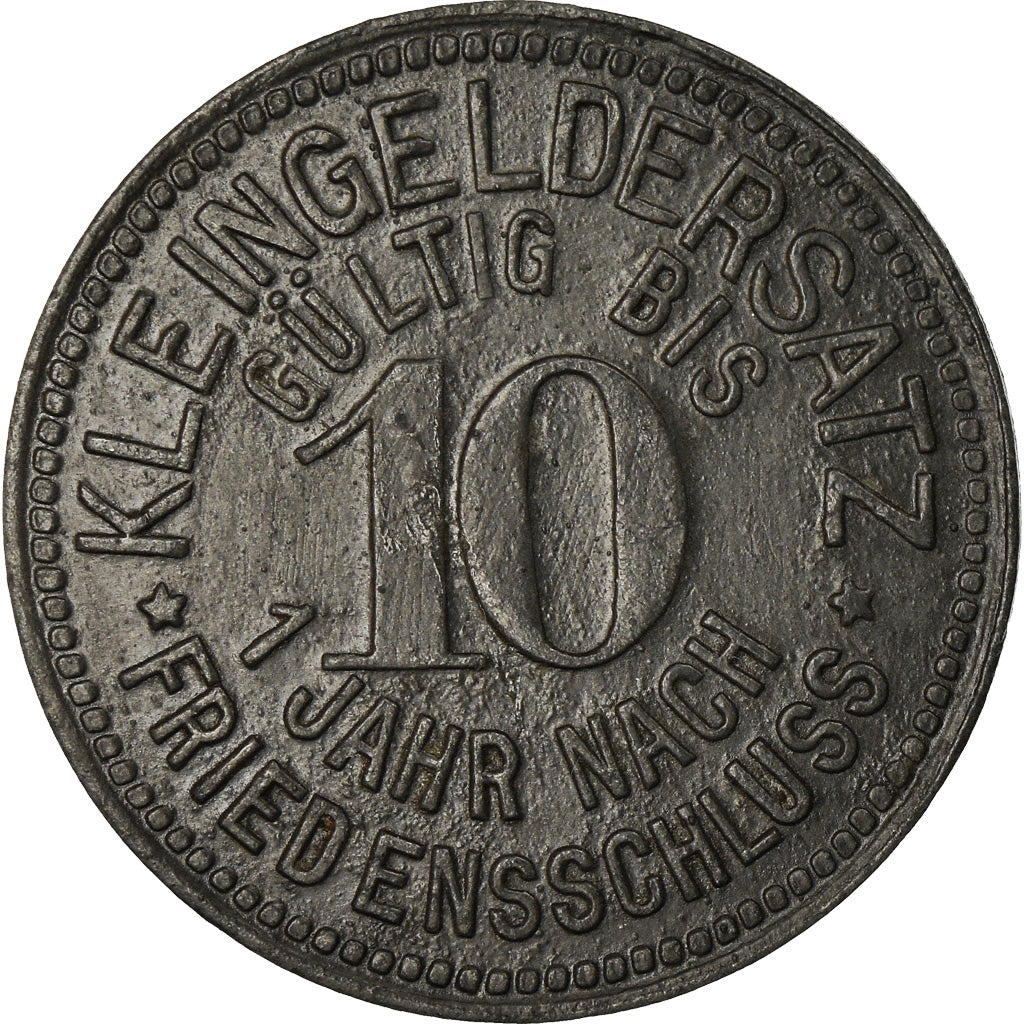 Coin, Germany, Kleingeldersatz, Meuselwitz, 5 Pfennig, 1918, EF(40-45), Zinc