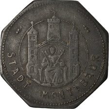 Coin, Germany, Kleingeldersatzmarke, Montabaur, 10 Pfennig, EF(40-45), Zinc