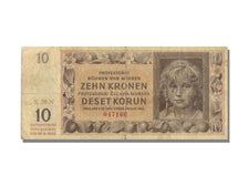 Bohemia and Moravia, 10 Korun, 1942, 1942-07-08, EF(40-45)