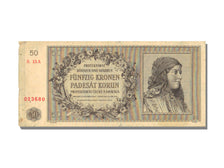 Bohemia and Moravia, 50 Korun, 1944, 1944-09-25, AU(50-53), 15A