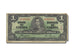 Banknote, Canada, 1 Dollar, 1937, 1937-01-02, KM:58e, F(12-15)